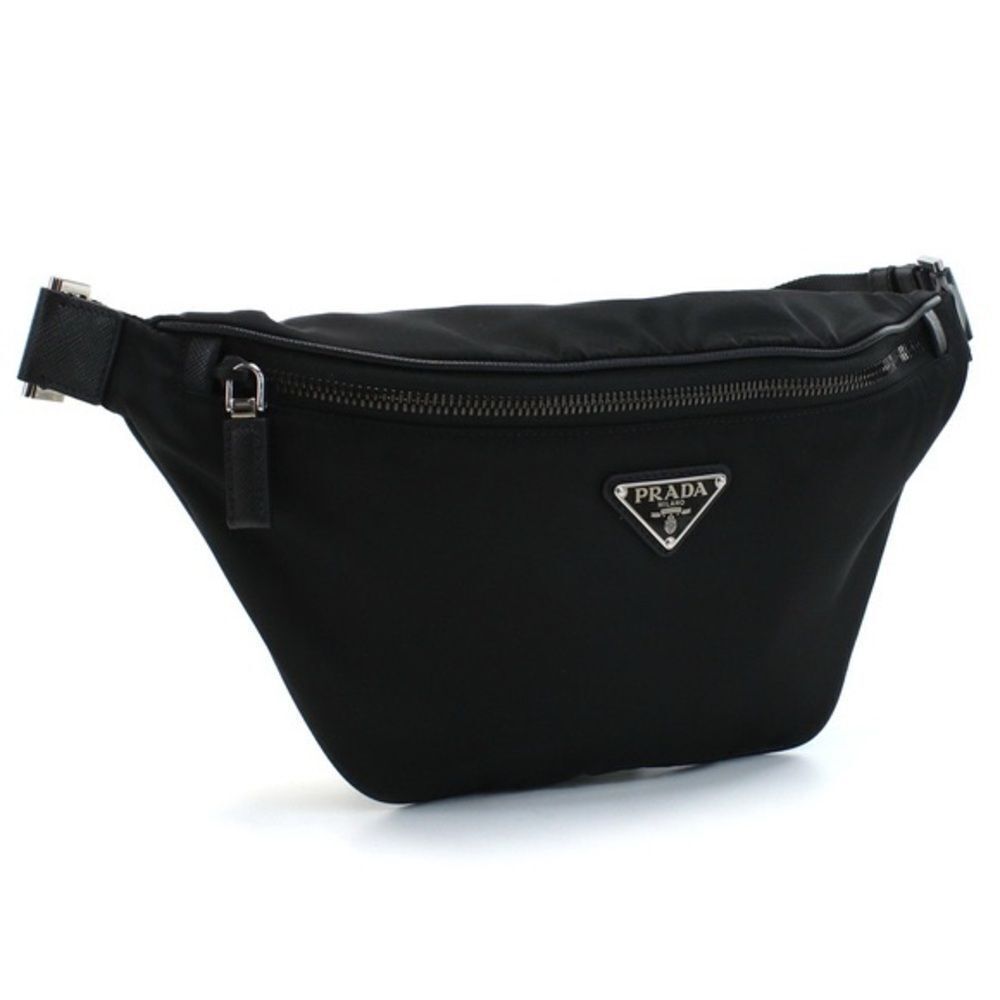 PRADA Authentic Re-Nylon and Saffiano Leather belt bag W/ Authentication Card - Picture 4 of 13